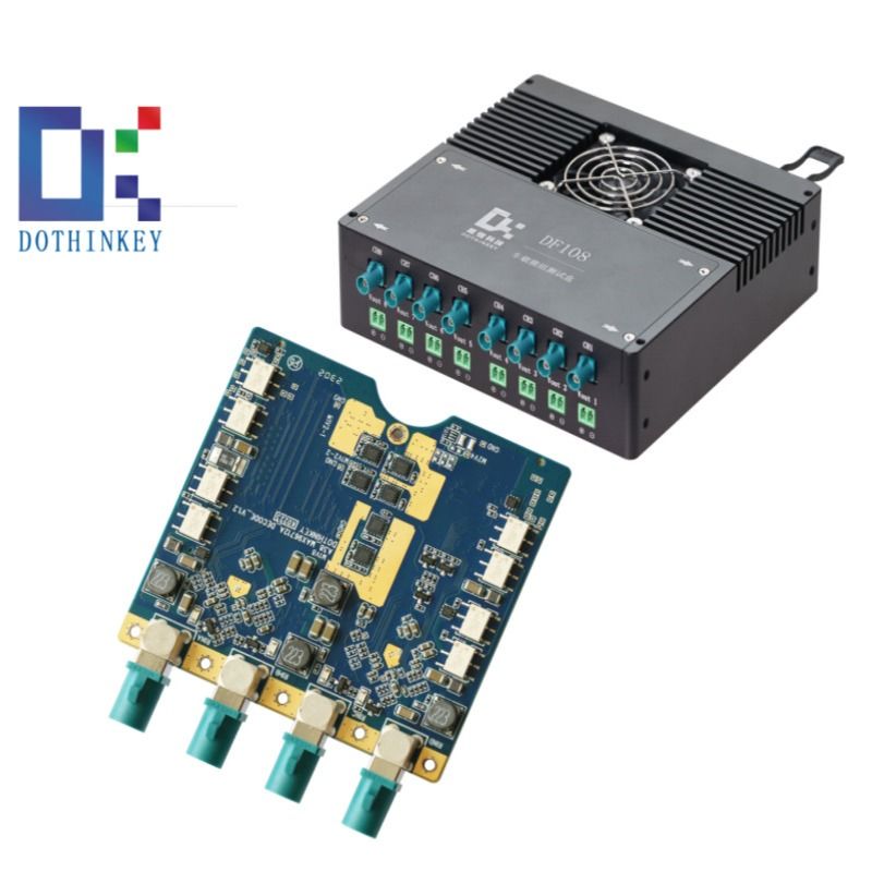Dothinkey DF108 Gambar Frame Grabber Untuk Otomotif Multi Kamera DV PV Penuaan Test